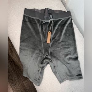 SKIMS velour bike shorts